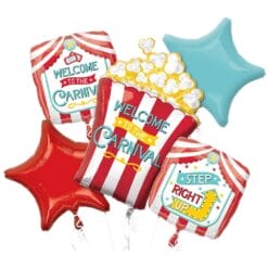 BQT Carnival/Popcorn Foil Balloons
