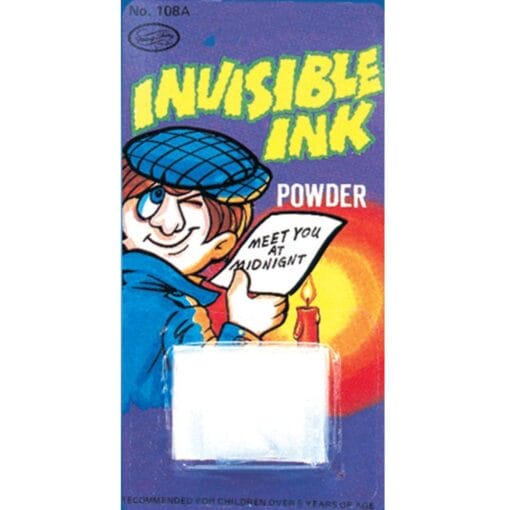 Invisible Ink Powder