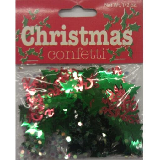 Confetti Merry Christmas Tree