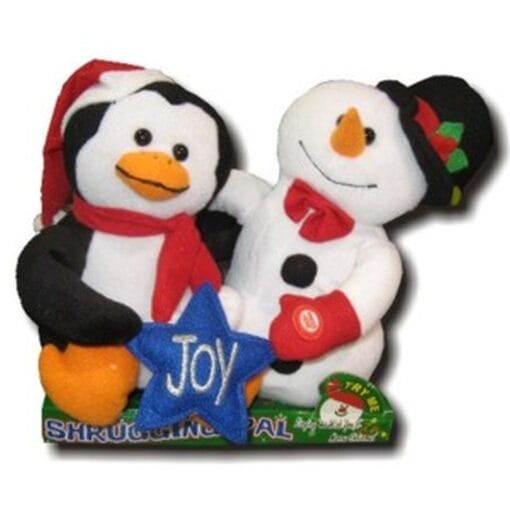 Snowman &Amp; Penguin Shrugging/Singing