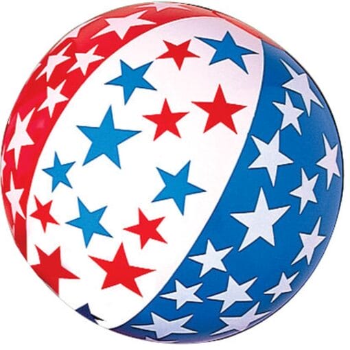 Patriotic Ball Inflatable 16&Quot;