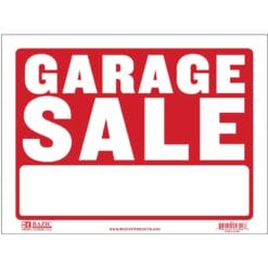 Sign, Garage Sale 12"x16"