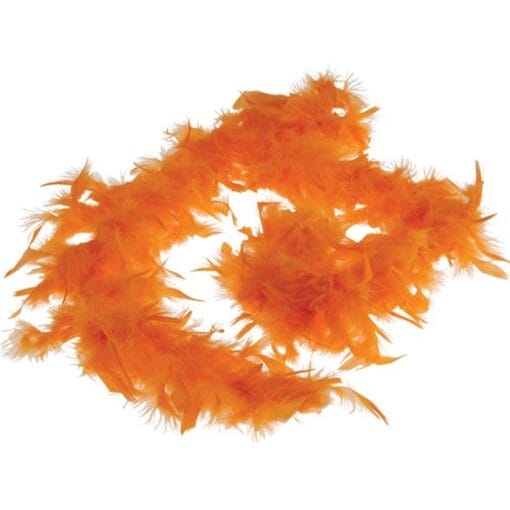 Boa Orange Feather 6Ft