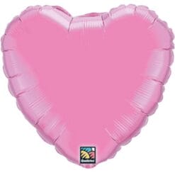 18" HRT Rose/Pink Foil Balloon