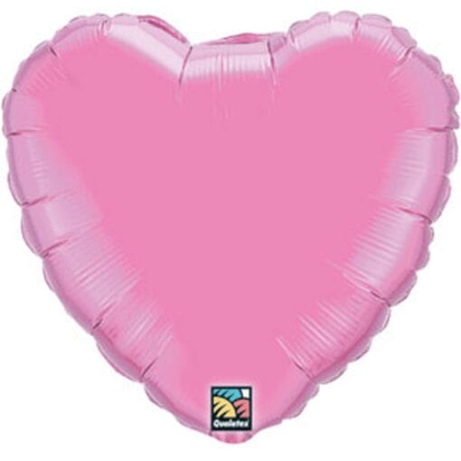 18&Quot; Hrt Rose/Pink Foil Balloon