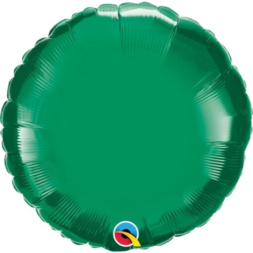 18&Quot; Rnd Emerald Green Foil Balloon