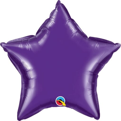 20&Quot; Str Purple Foil Balloon