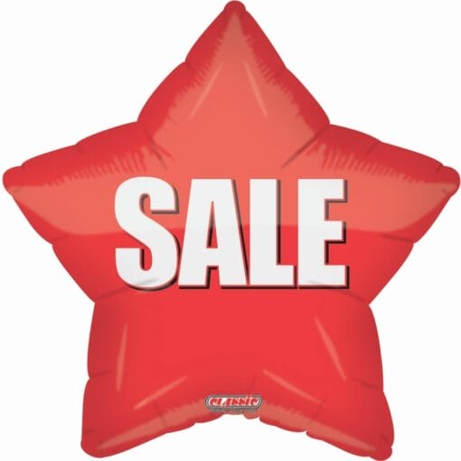 21&Quot; Str Red Sale Foil Balloon