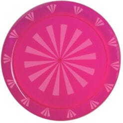 16" RND Tray Neon Pink
