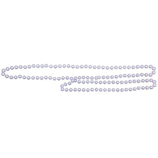 Flapper Beads White 30&Quot;