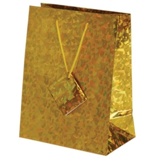 Metallic Large Gift Bags Gold