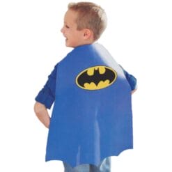 Batman Cape Plastic Blue, Small Child