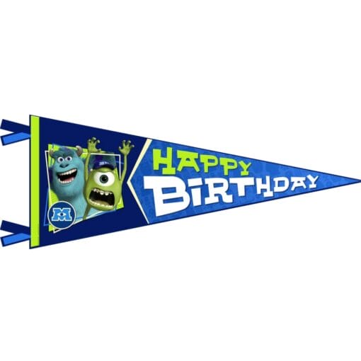 Monsters University Birthday Banner