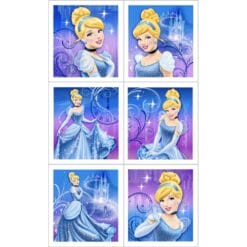 Cinderella Sparkle Stickers 4SHT