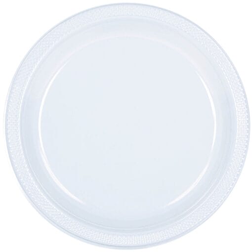 Clear Plastic Plate 7&Quot; 20Ct