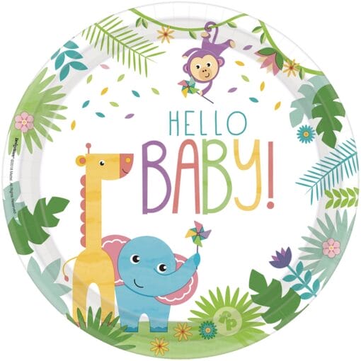 Hello Baby Fisher Price™ Plates 10.5&Quot; 8Ct