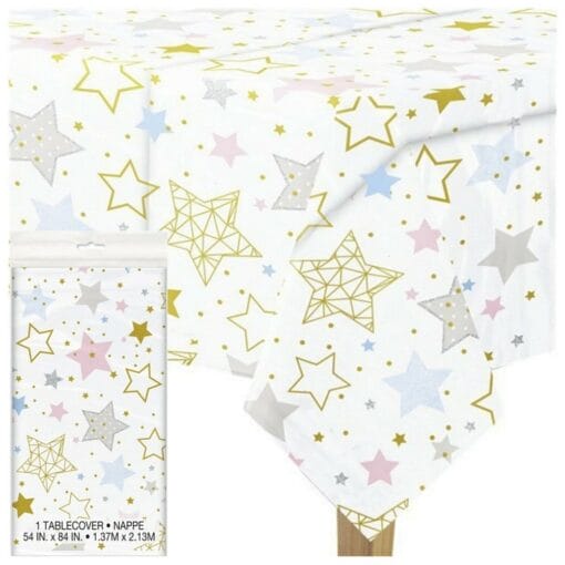 Twinkle Little Star Tablecover Pl 54X84