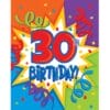 30th Birthday Blast Invitation 8CT