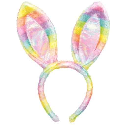 Bunny Ears Rainbow Headband