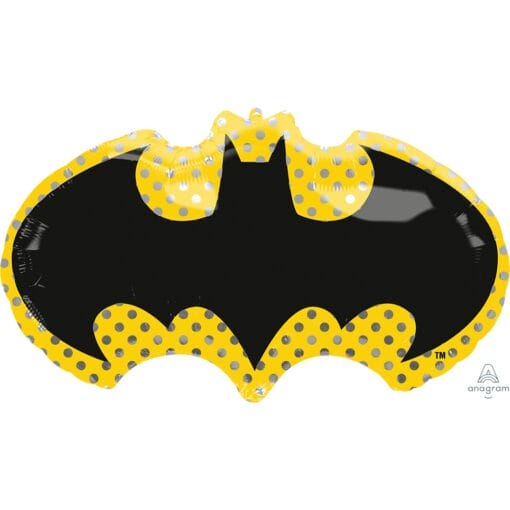 30&Quot; Shp Batman Emblem Foil Balloon