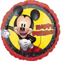 18" RND Mickey Forever Birthday Foil
