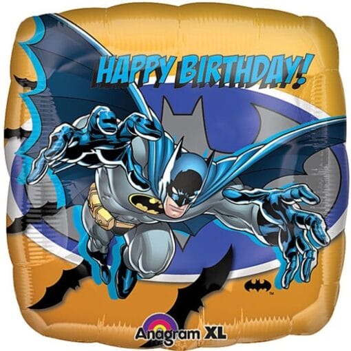18&Quot; Sqr Batman Birthday Foil