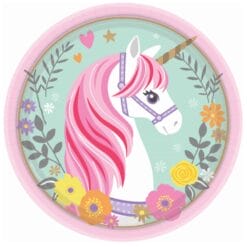 Magical Unicorn Plates 7" 8CT