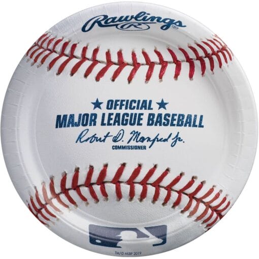 Rawlings™ Mlb Baseball Plates 9&Quot; 8Ct