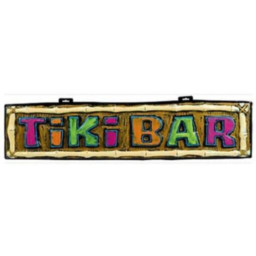 Tiki Bar Large Sign Vac Form