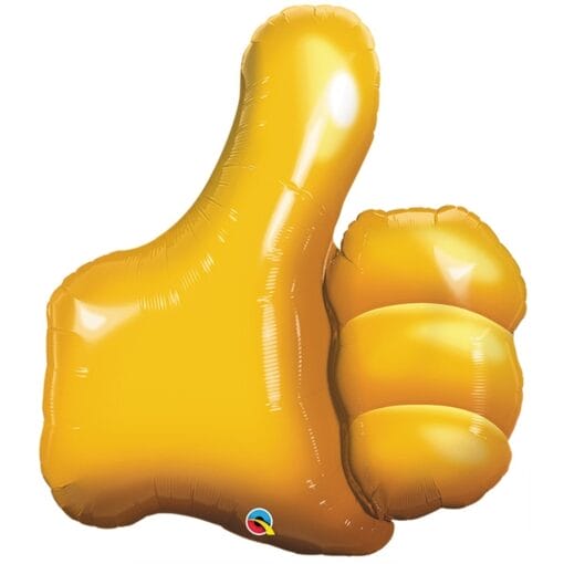 35&Quot; Shp Thumbs Up Emoji Foil Balloon