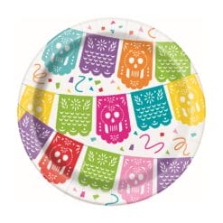 Mexican Fiesta Plates 7" 8CT