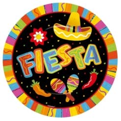 Fiesta Fun Plates 10 ½" 8CT