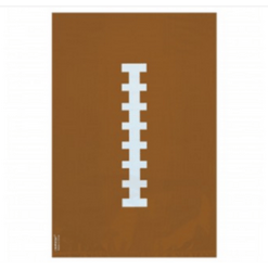 Football Cello Party Bags LG 20CT