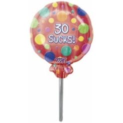 30" SHP Birthday '30 Sucks' Sucker