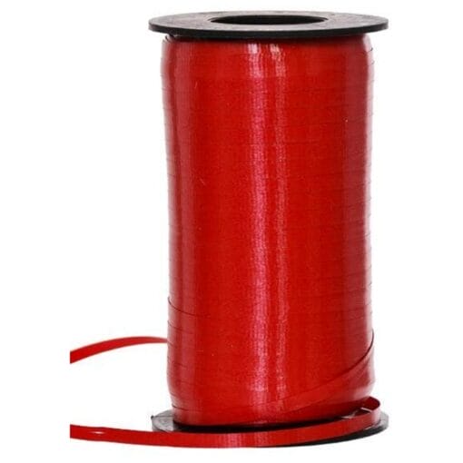 Hot Red Curling Ribbon 3/16&Quot; 500Yds