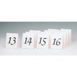 Table No. Tent Placecard 13-24