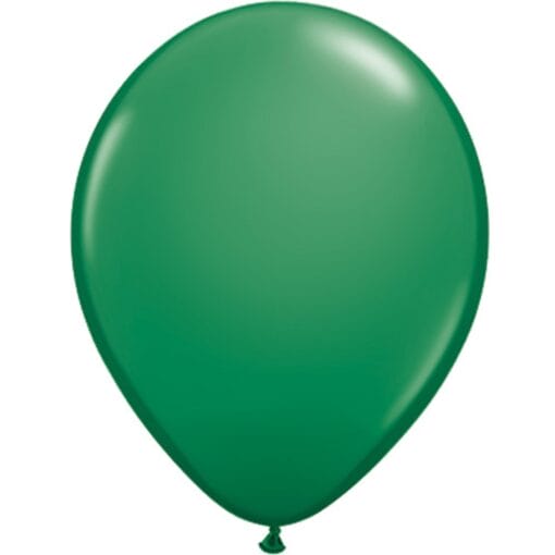 5&Quot; Std Green Latex Balloons 100Ct
