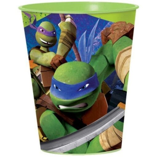 Rise Of The Teenage Mutant Ninja Turtles Plastic Favor Cup 1Pc