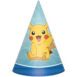 Pokemon™ Paper Party Hats 6" 8CT