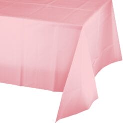 Classic Pink Tablecover 54X108 Plastic