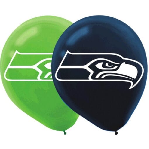Seattle Seahawks 12&Quot; Ltx Balloons 6Ct
