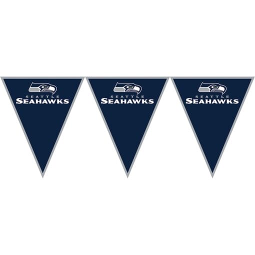 Seattle Seahawks Pennant Banner 12Ft