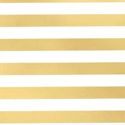 Gold Foil Stripe Gift Wrap Jumbo Roll 12ft x 30in