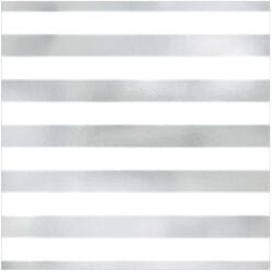 Silver Foil Stripe Gift Wrap Jumbo Roll 12ft x 30in