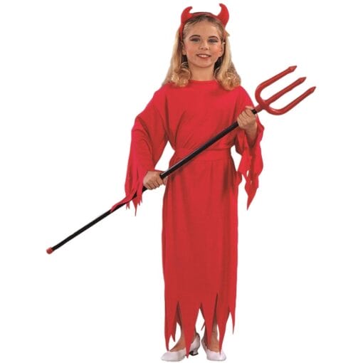 Devil Girl Dress Child Costume