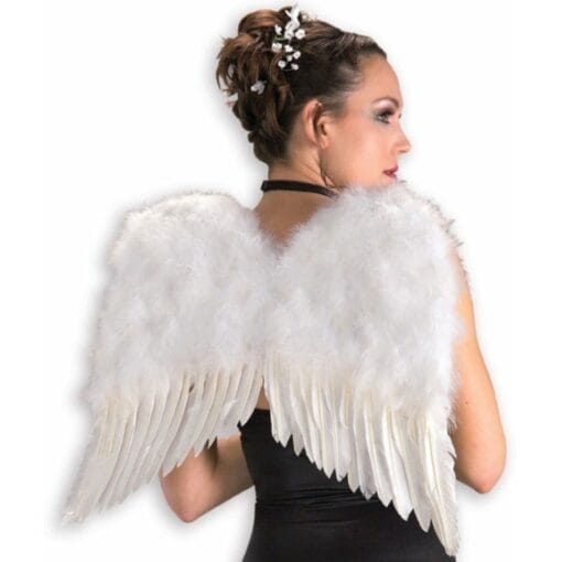Wings White Feather Deluxe Adult