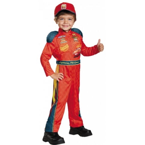 Lightning Mcqueen Costume Toddler 3T-4T