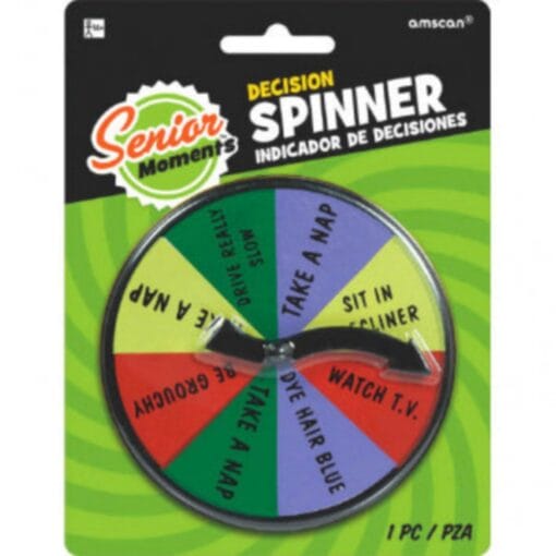 Over The Hill Decision Spinner