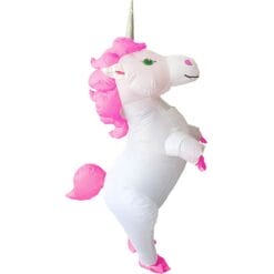 White Unicorn Inflatable Adult OS