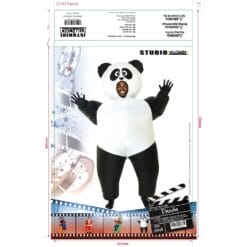 Panda Inflatable Costume Adult OS